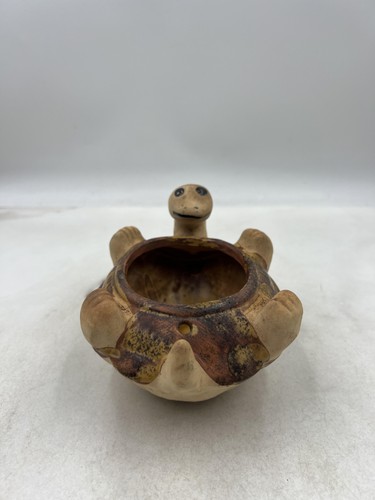 Ceramic turtle planter - ceramic,