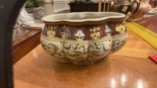 Decorative ceramic planter - ceramic,
